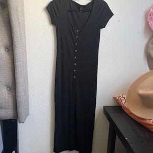 Long black dress